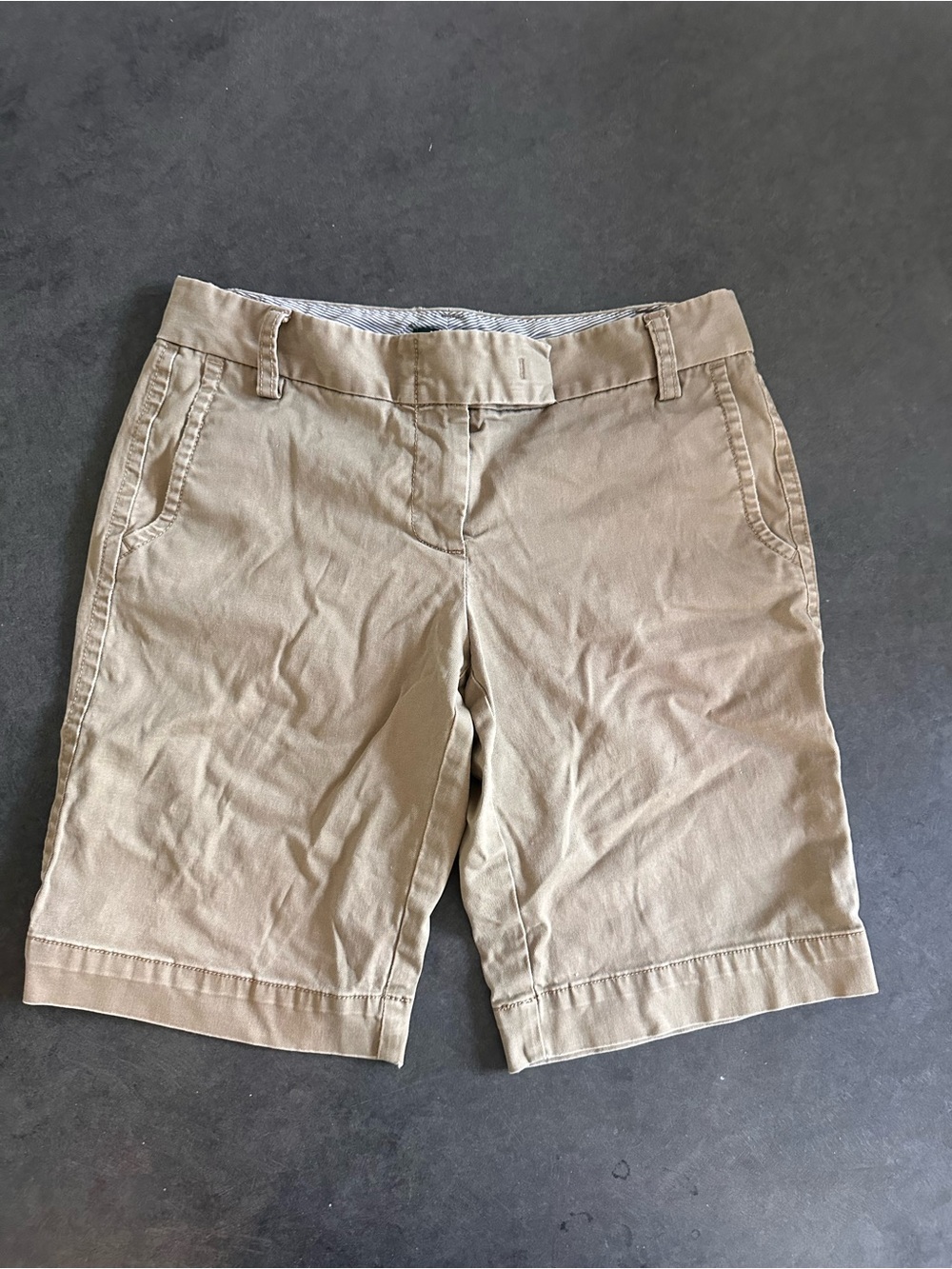 . Crew Stretch City Fit size 0 Shorts